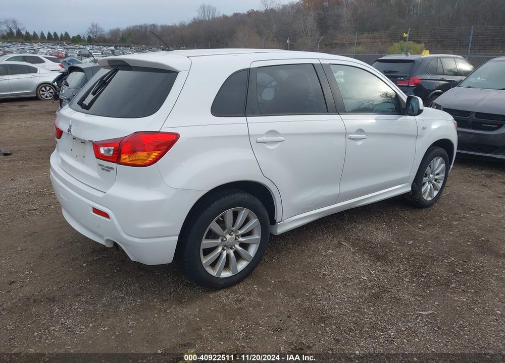 2011 MITSUBISHI OUTLANDER SPORT SE VIN: JA4AR4AU5BZ016402