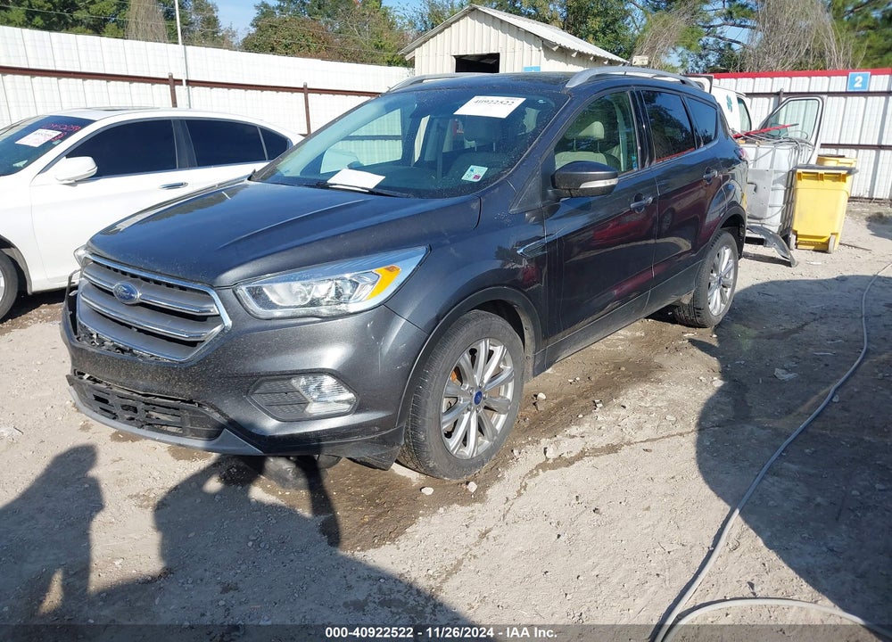 2017 FORD ESCAPE TITANIUM VIN: 1FMCU0J97HUB62142