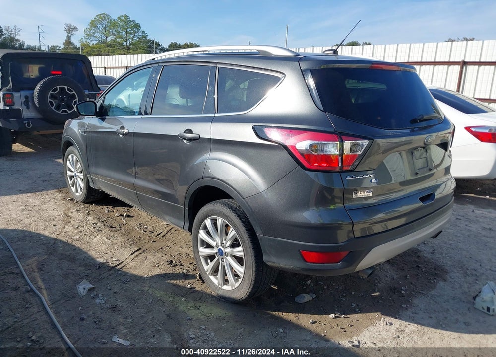 2017 FORD ESCAPE TITANIUM VIN: 1FMCU0J97HUB62142
