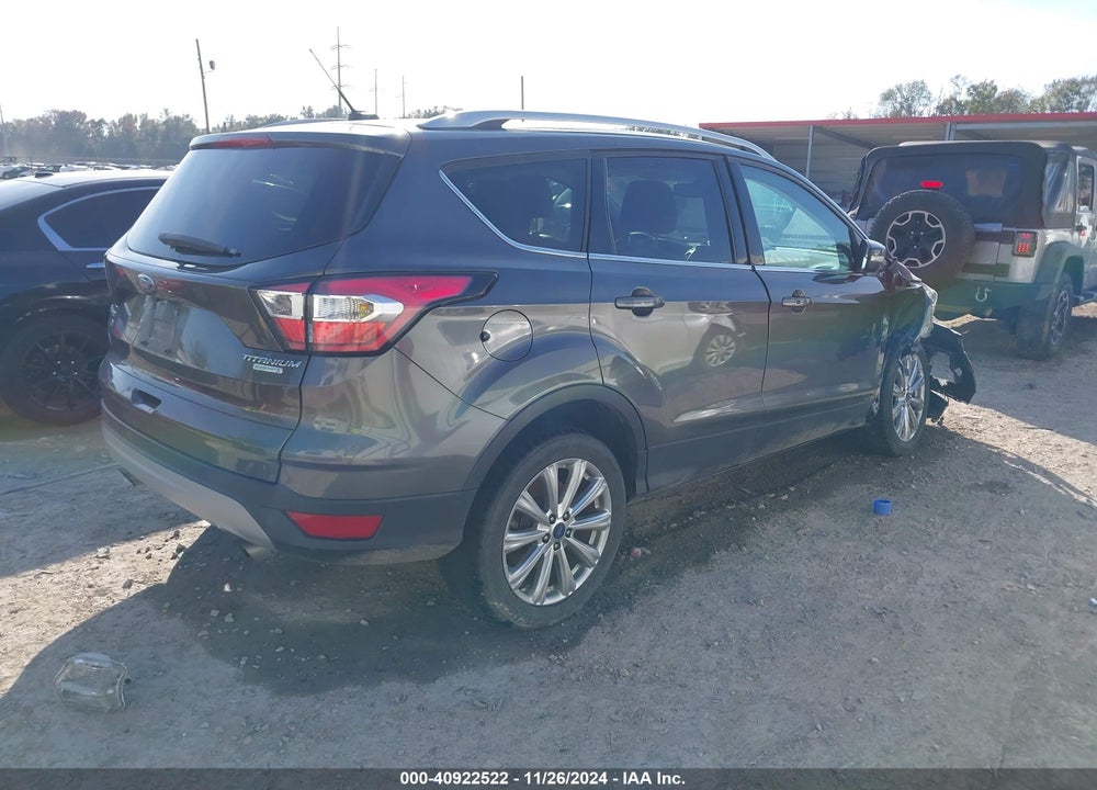2017 FORD ESCAPE TITANIUM VIN: 1FMCU0J97HUB62142