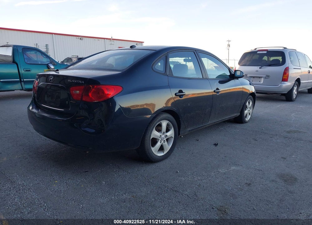 2008 HYUNDAI ELANTRA GLS/SE VIN: KMHDU46D88U554944