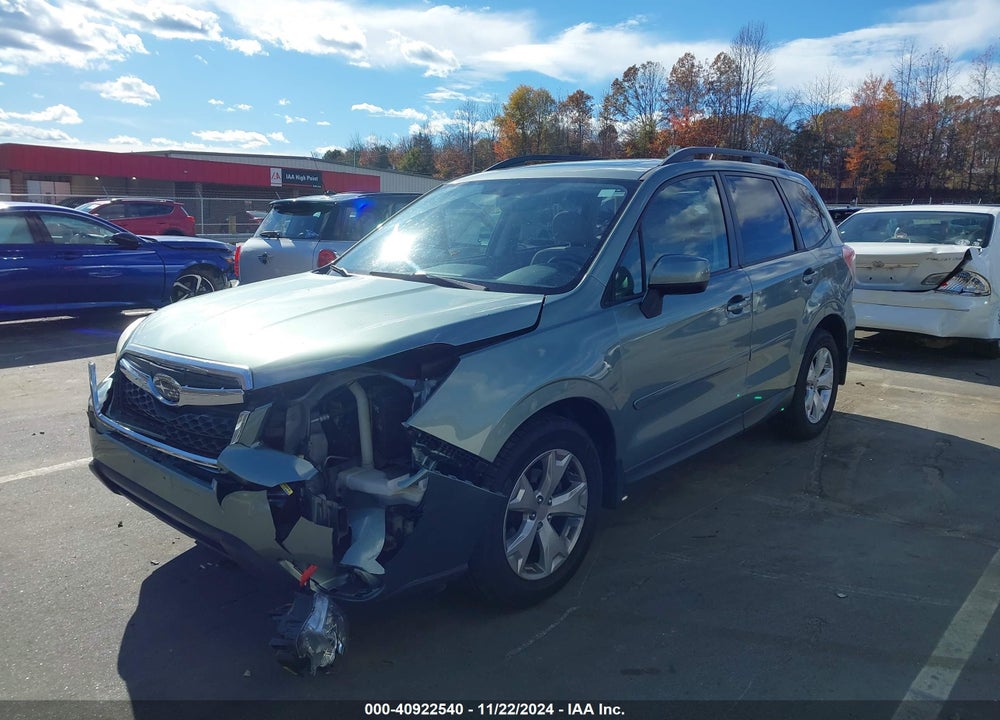 2014 SUBARU FORESTER 2.5I PREMIUM VIN: JF2SJAEC9EH408571