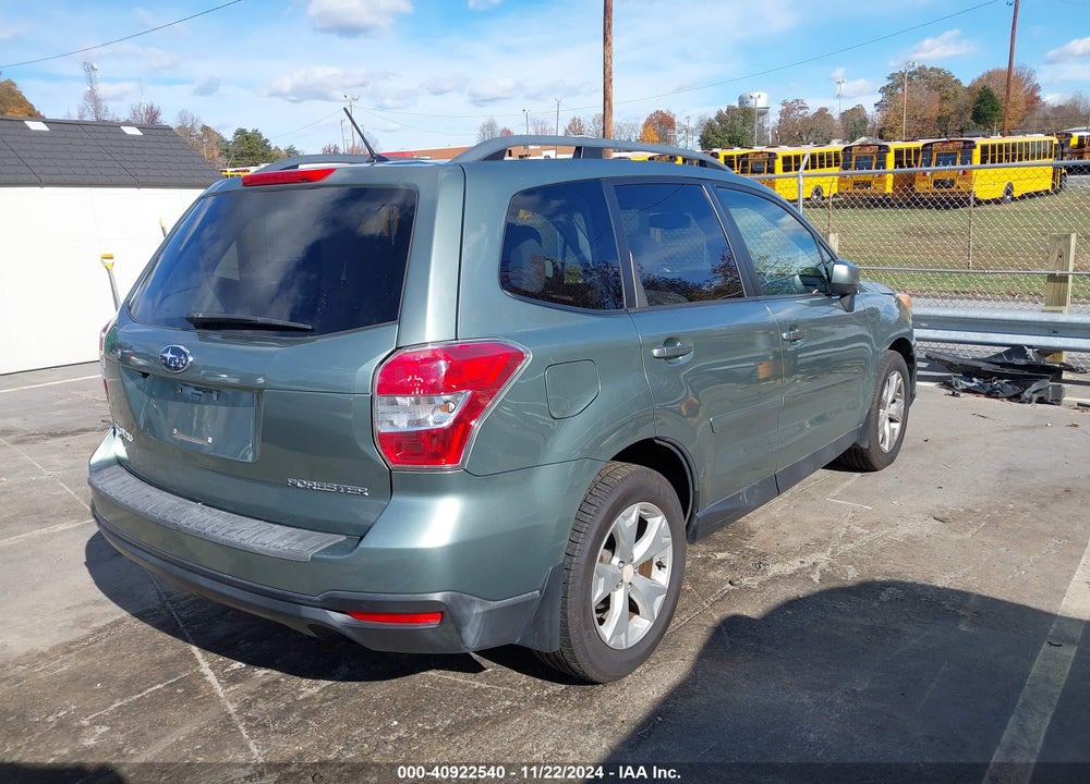 2014 SUBARU FORESTER 2.5I PREMIUM VIN: JF2SJAEC9EH408571