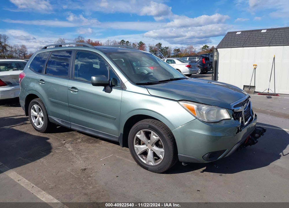 2014 SUBARU FORESTER 2.5I PREMIUM VIN: JF2SJAEC9EH408571
