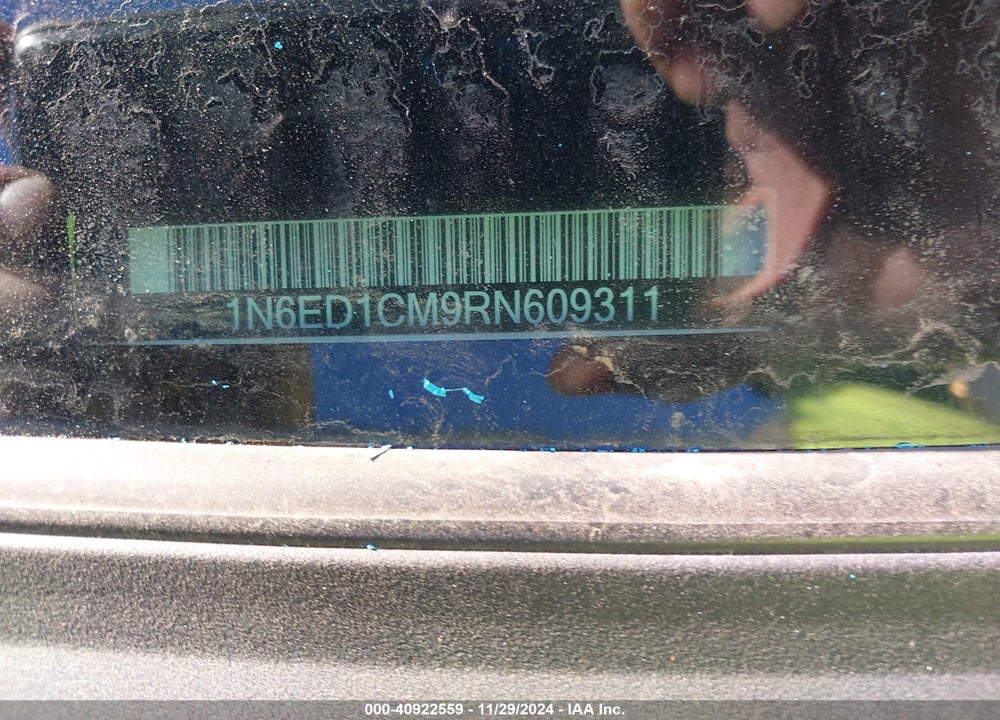 2024 NISSAN FRONTIER S 4X4 VIN: 1N6ED1CM9RN609311