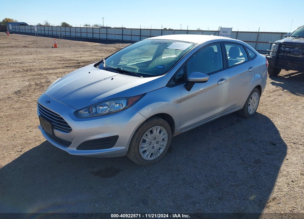 2017 FORD FIESTA VIN: 3FADP4AJ2HM135040