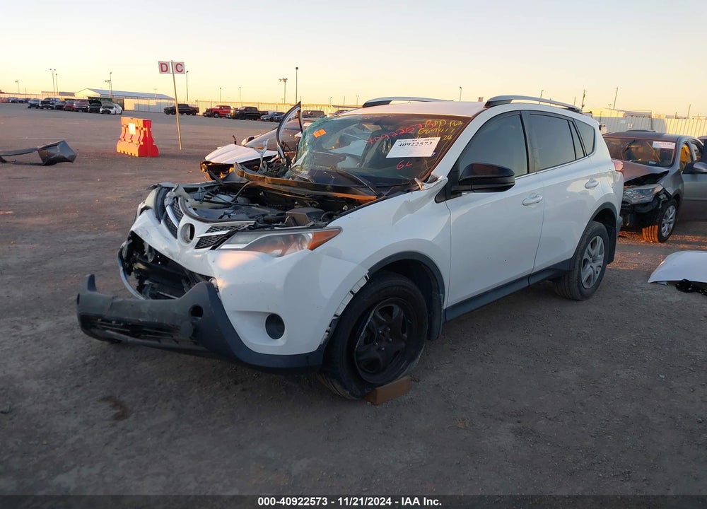 2015 TOYOTA RAV4 LE VIN: 2T3ZFREVXFW174502