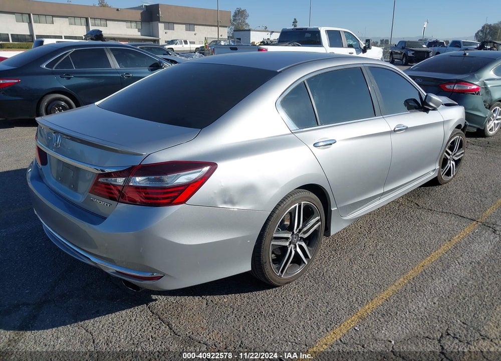 2017 HONDA ACCORD SPORT VIN: 1HGCR2F54HA230889