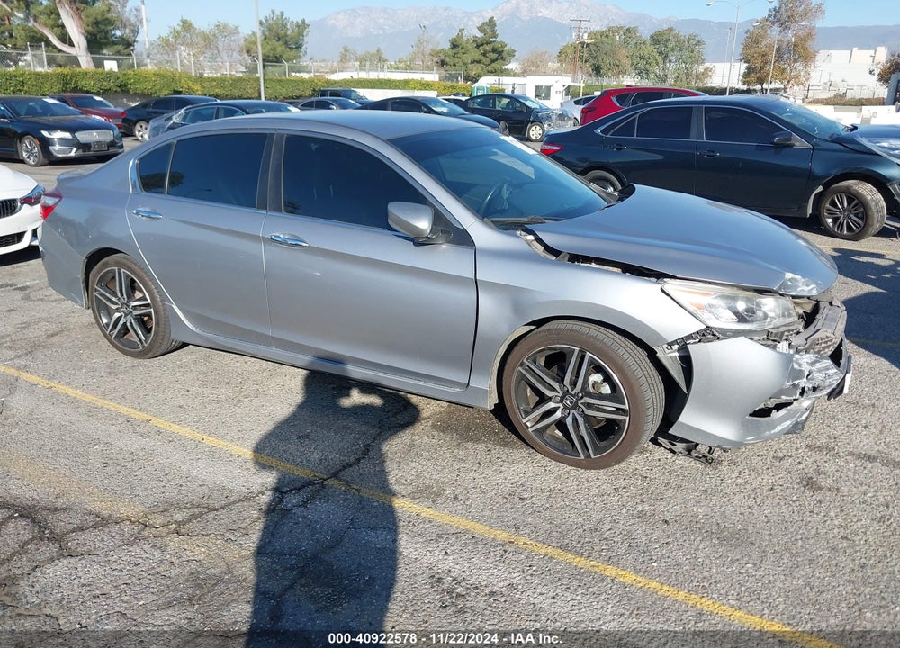 2017 HONDA ACCORD SPORT VIN: 1HGCR2F54HA230889
