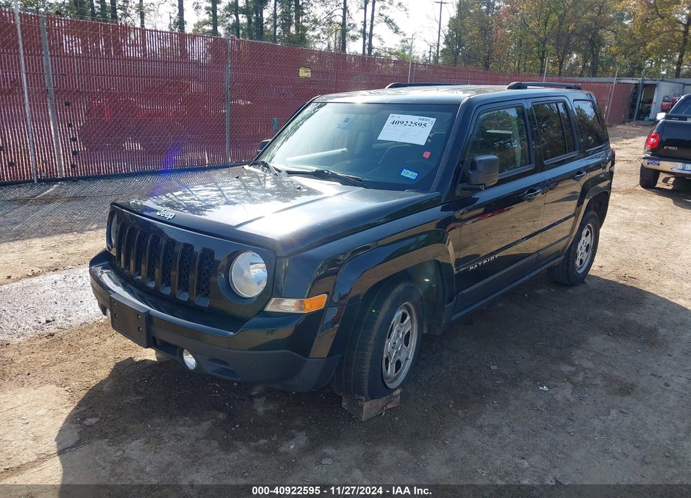 2017 JEEP PATRIOT SPORT FWD VIN: 1C4NJPBA2HD150214