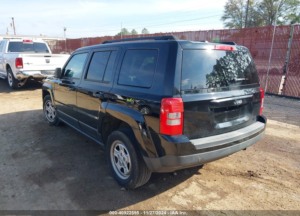 2017 JEEP PATRIOT SPORT FWD VIN: 1C4NJPBA2HD150214