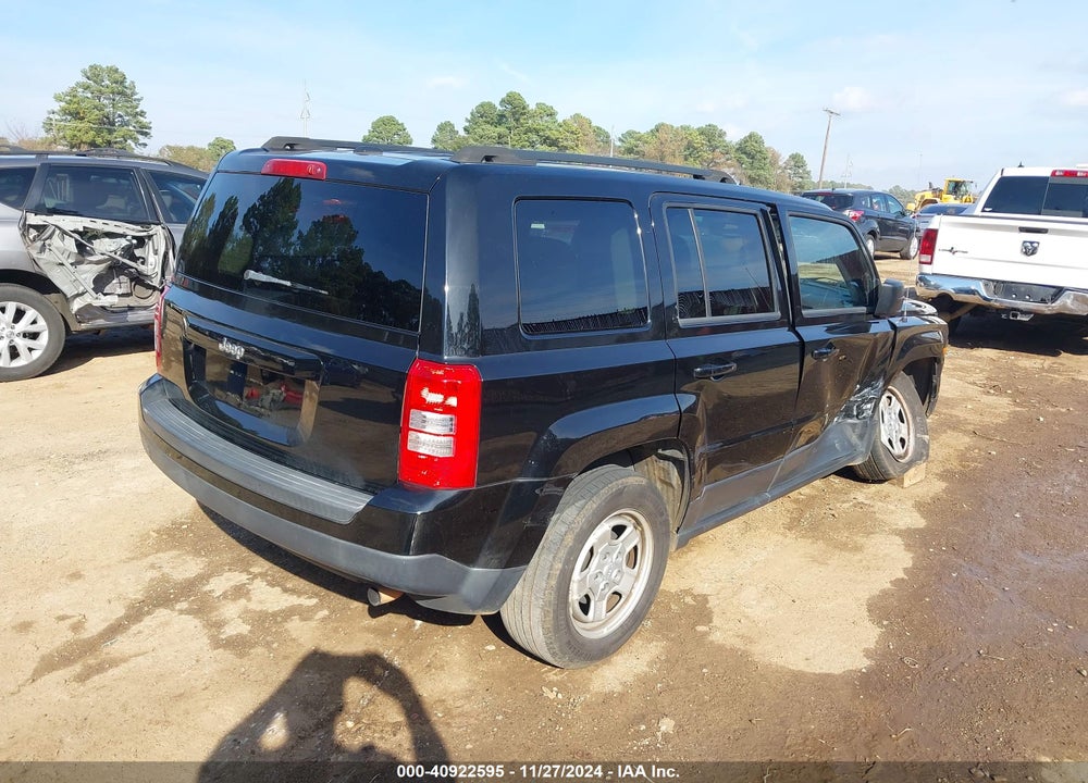 2017 JEEP PATRIOT SPORT FWD VIN: 1C4NJPBA2HD150214