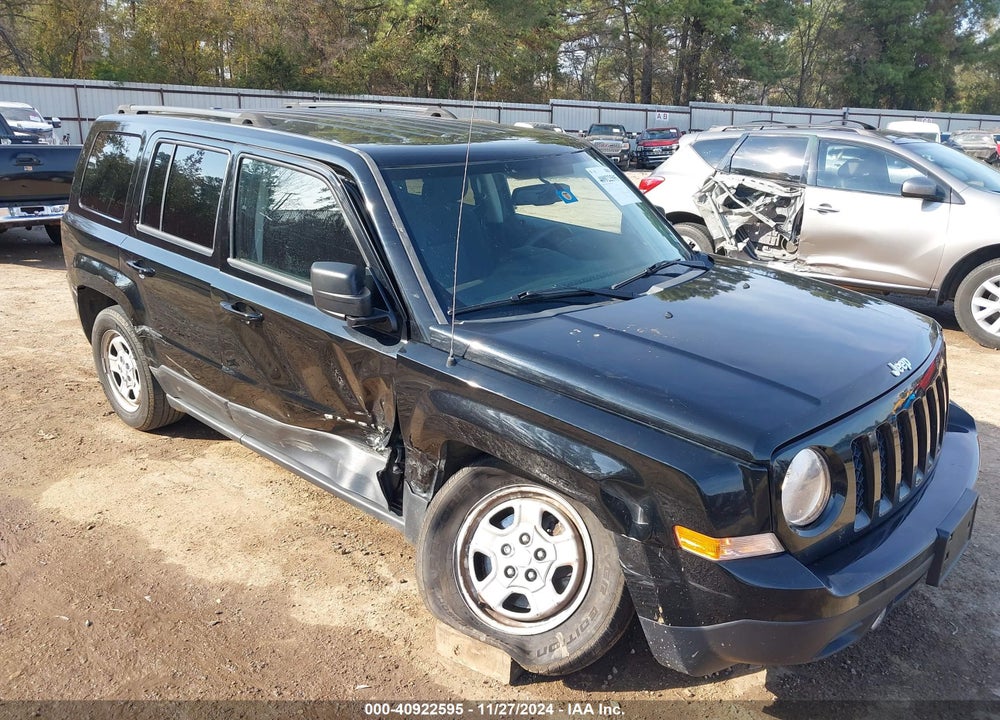 2017 JEEP PATRIOT SPORT FWD VIN: 1C4NJPBA2HD150214