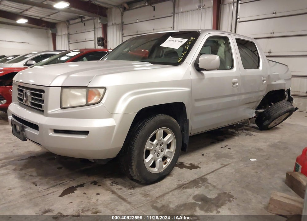 2006 HONDA RIDGELINE RTL VIN: 2HJYK16526H525048
