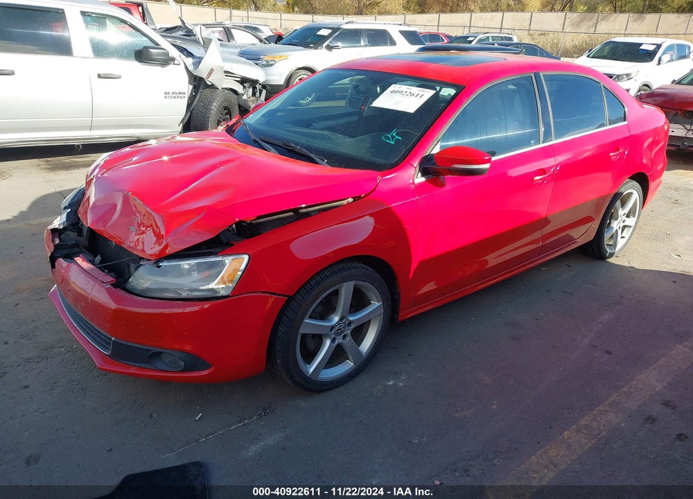 2012 VOLKSWAGEN JETTA 2.5L SEL VIN: 3VWLX7AJXCM321647