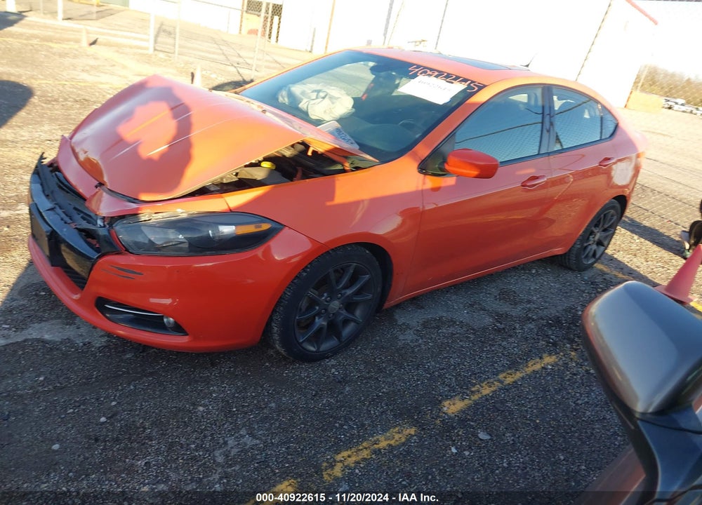 2015 DODGE DART VIN: 1C3CDFBB3FD277895