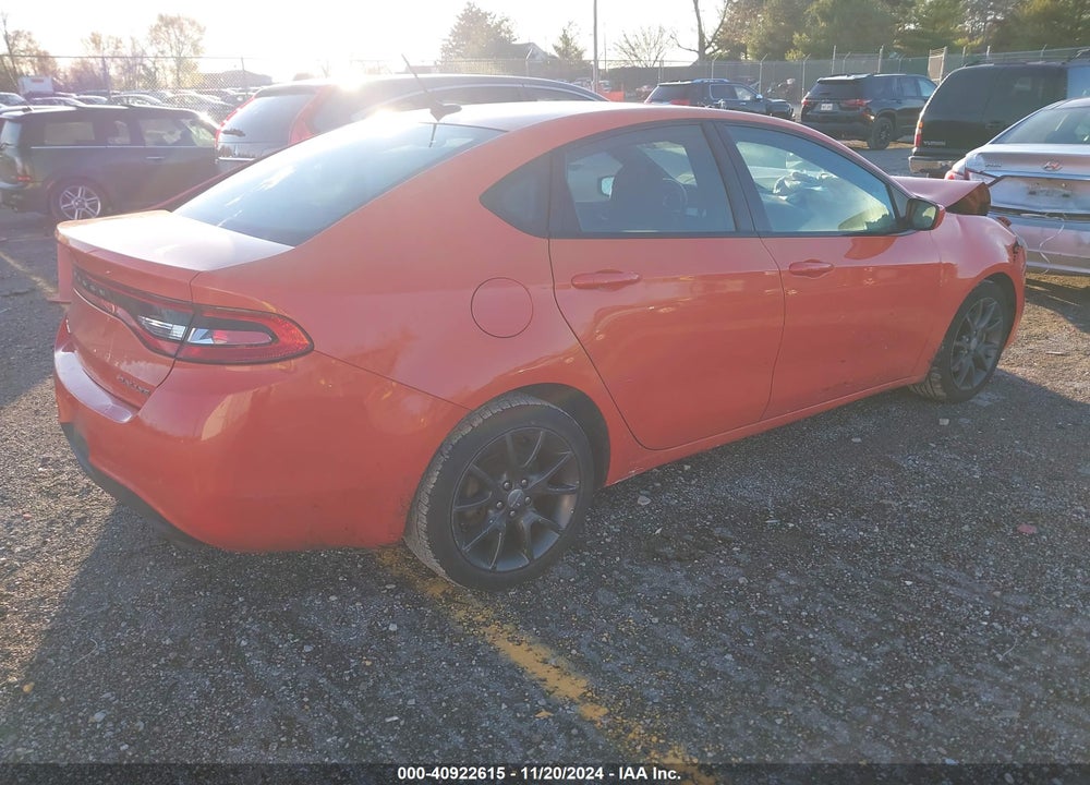 2015 DODGE DART VIN: 1C3CDFBB3FD277895