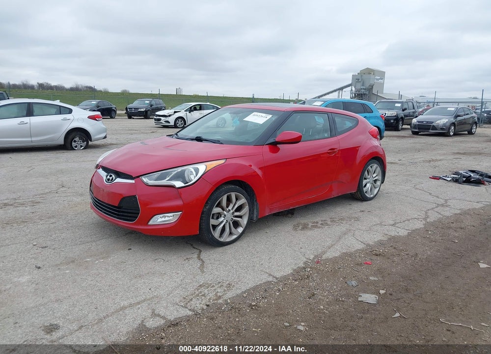 2013 HYUNDAI VELOSTER VIN: KMHTC6AD8DU106361