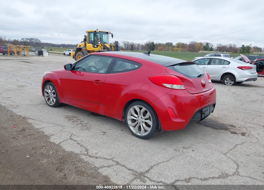 2013 HYUNDAI VELOSTER VIN: KMHTC6AD8DU106361