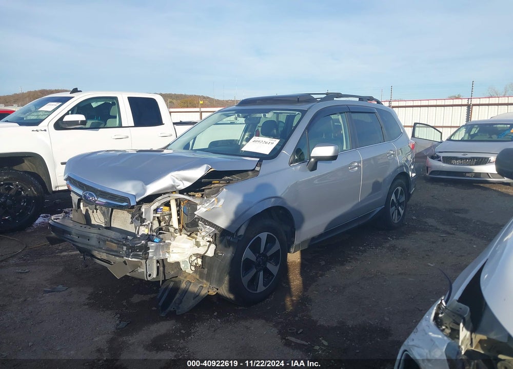 2017 SUBARU FORESTER 2.5I LIMITED VIN: JF2SJARC7HH807123