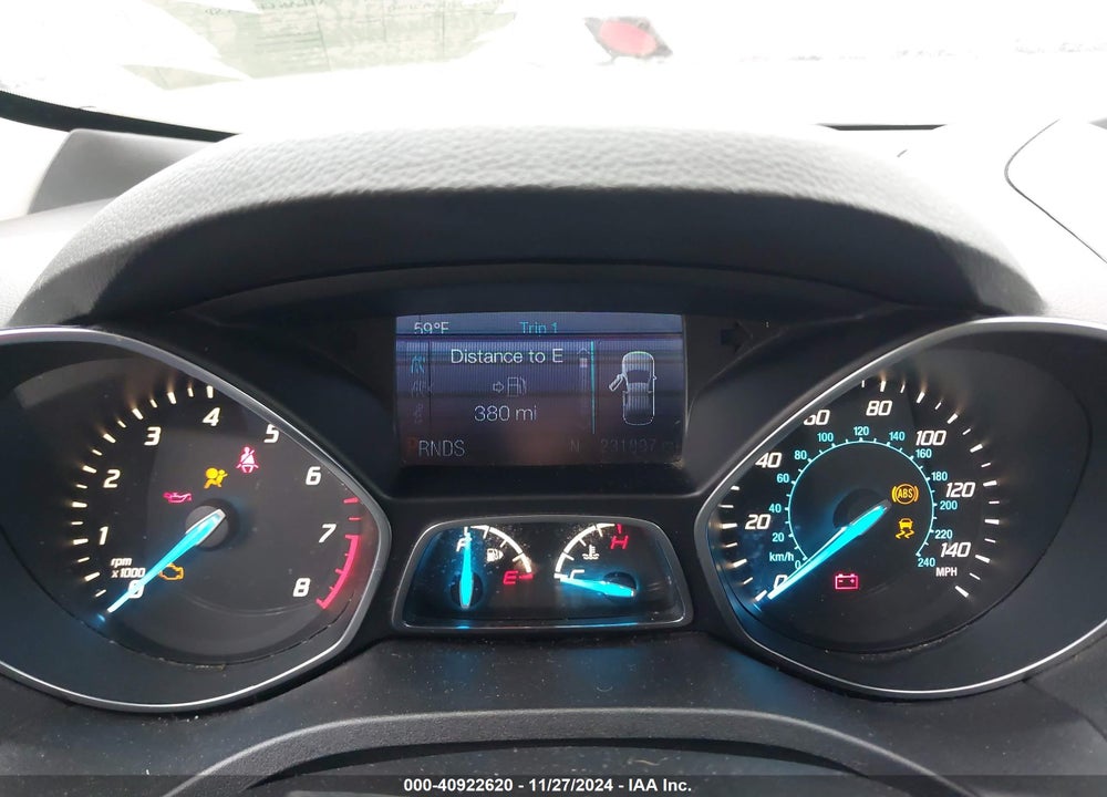 2014 FORD ESCAPE SE VIN: 1FMCU0GX0EUA44435