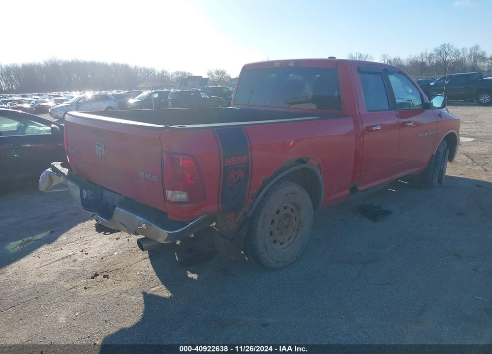 2012 RAM 1500 SLT VIN: 1C6RD7GTXCS161170