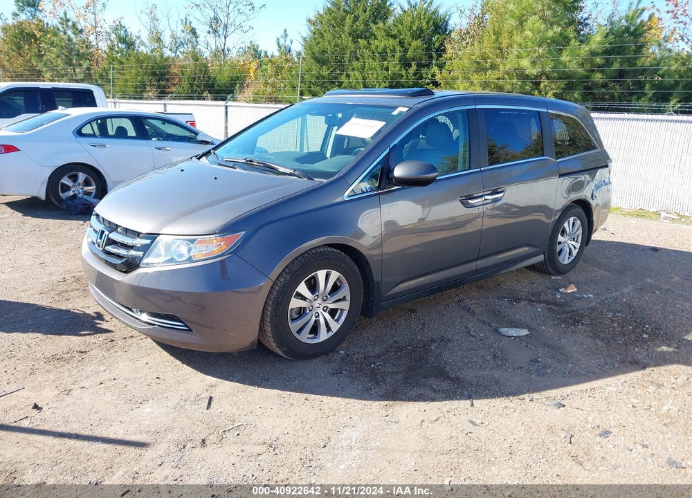 2015 HONDA ODYSSEY EX-L VIN: 5FNRL5H60FB092466