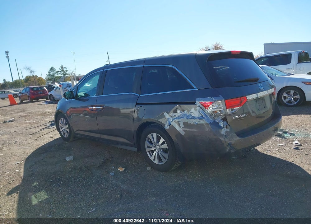 2015 HONDA ODYSSEY EX-L VIN: 5FNRL5H60FB092466