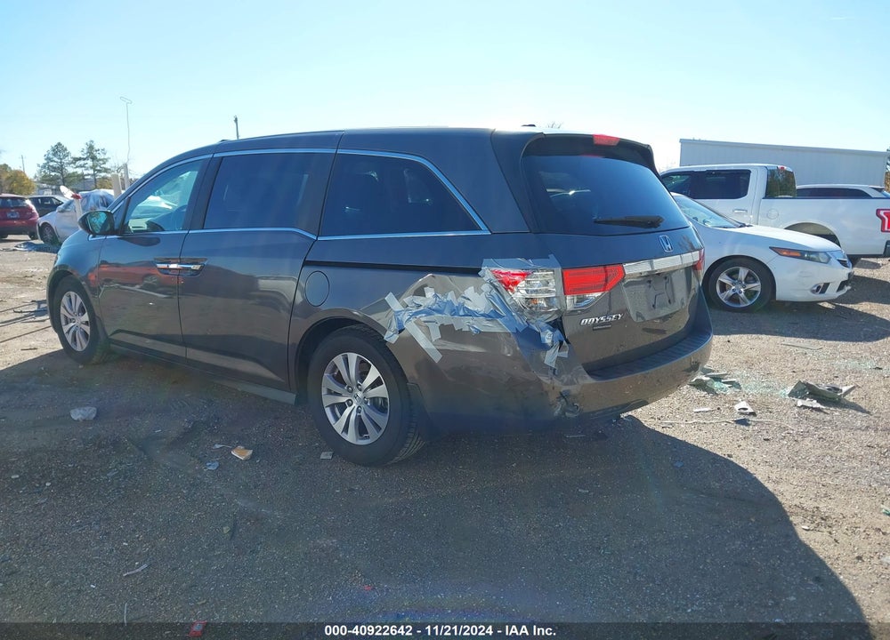 2015 HONDA ODYSSEY EX-L VIN: 5FNRL5H60FB092466