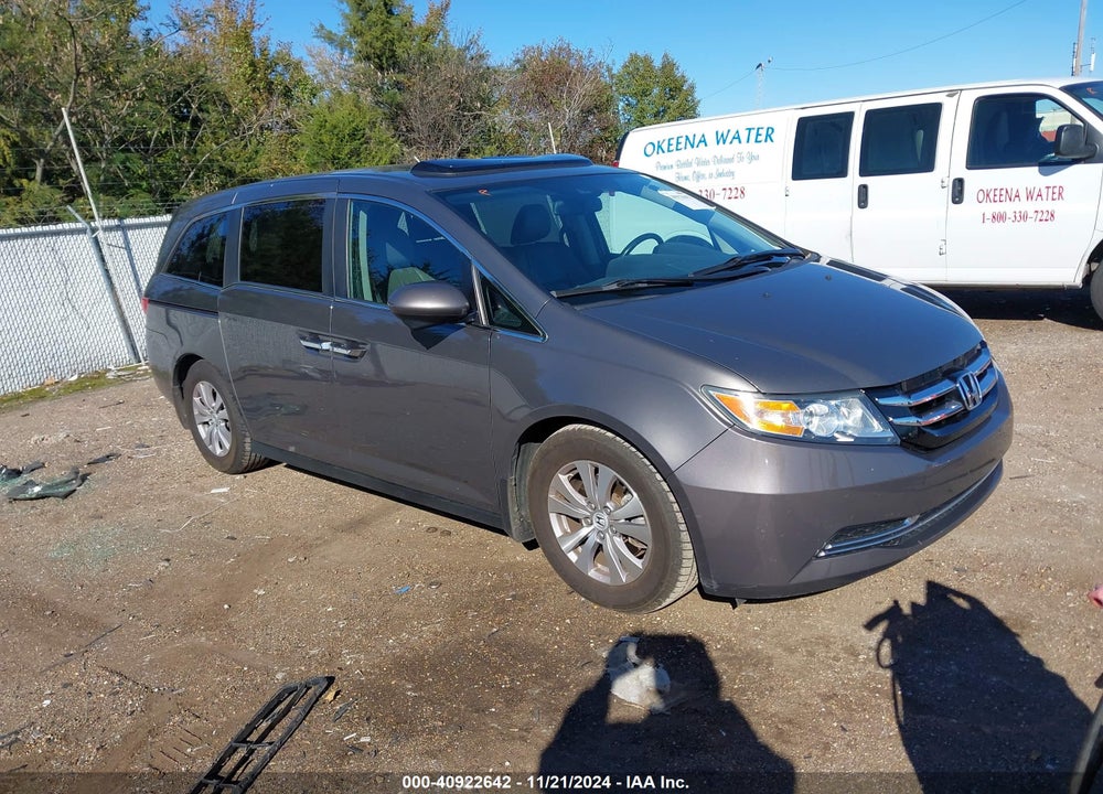 2015 HONDA ODYSSEY EX-L VIN: 5FNRL5H60FB092466