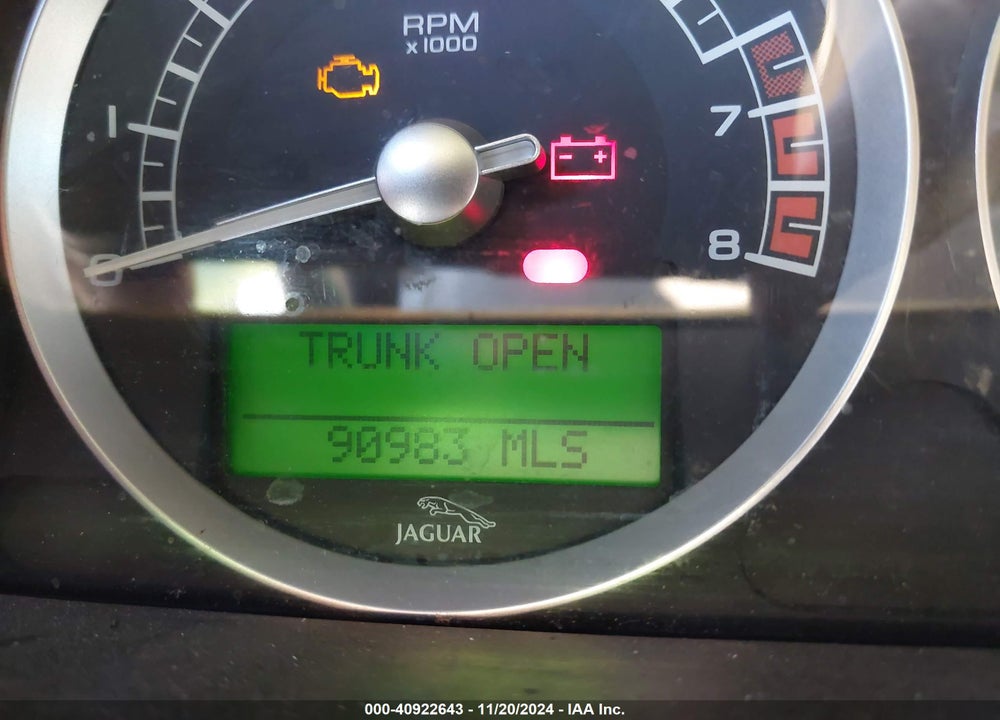 2005 JAGUAR S-TYPE 3.0L V6 VIN: SAJWA01T95FN50612