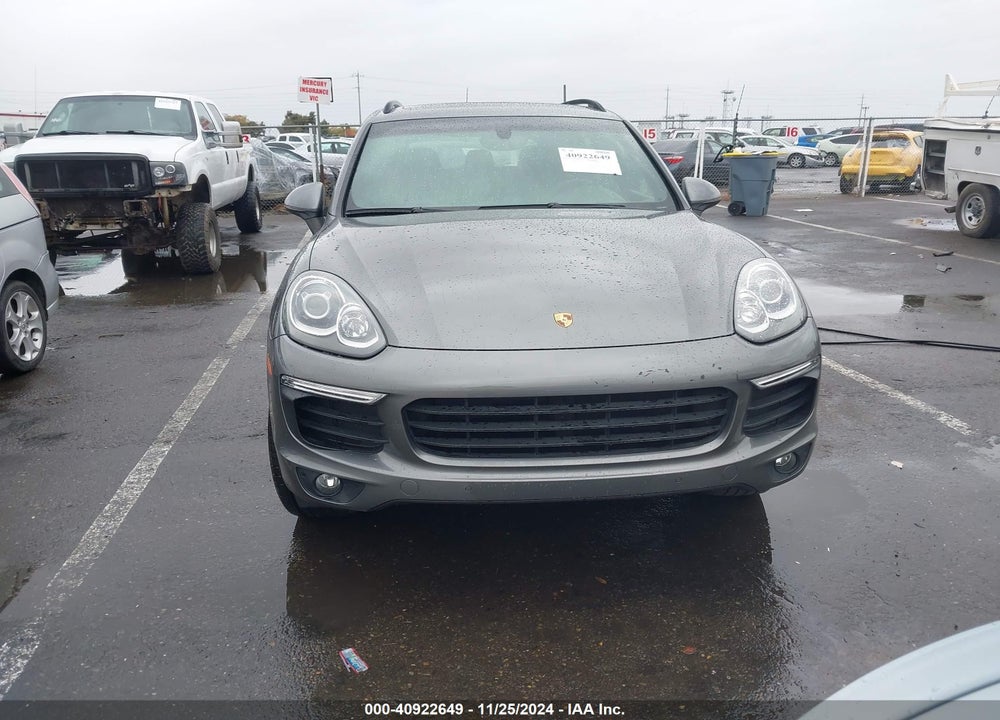 2016 PORSCHE CAYENNE VIN: WP1AA2A20GKA16130