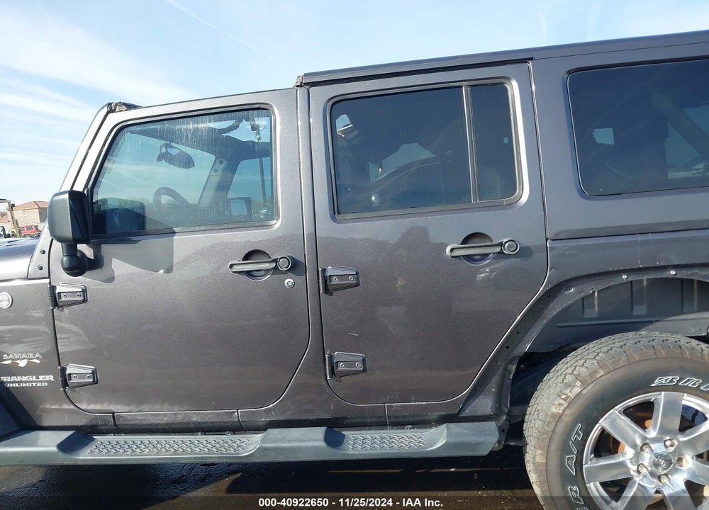 2016 JEEP WRANGLER UNLIMITED SAHARA VIN: 1C4BJWEG4GL244015