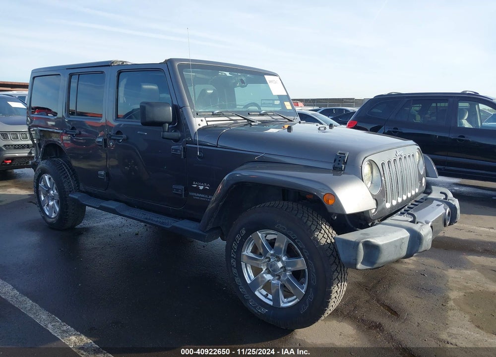 2016 JEEP WRANGLER UNLIMITED SAHARA VIN: 1C4BJWEG4GL244015