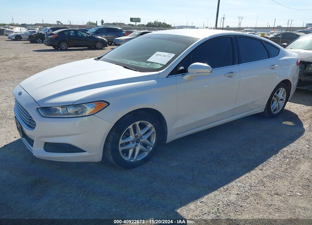 2014 FORD FUSION SE VIN: 3FA6P0HD4ER141695