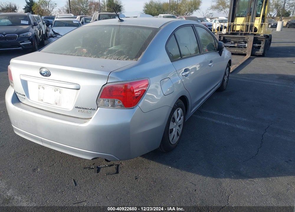 2013 SUBARU IMPREZA 2.0I VIN: JF1GJAA61DH036300