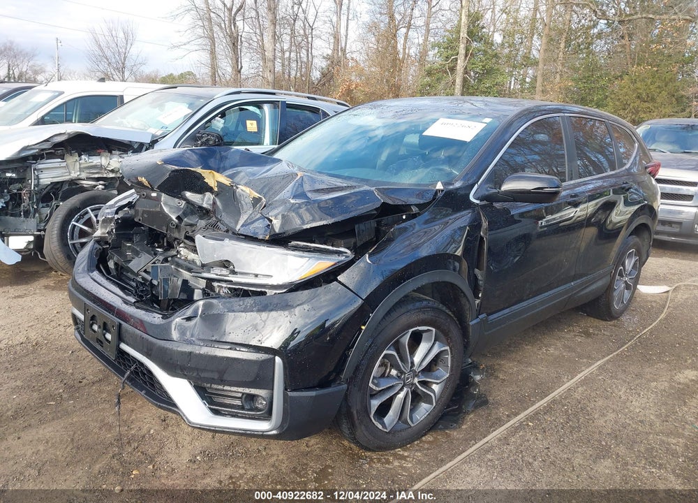 2022 HONDA CR-V AWD EX-L VIN: 2HKRW2H85NH618176