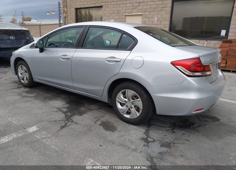2014 HONDA CIVIC LX VIN: 19XFB2F58EE264326