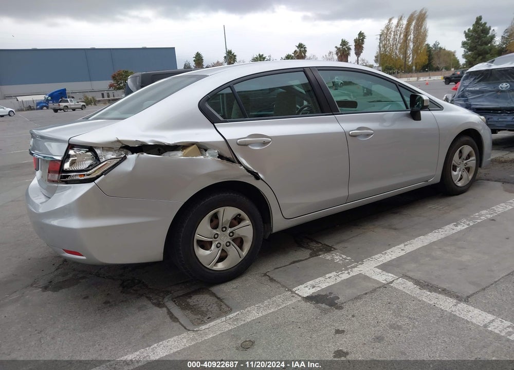 2014 HONDA CIVIC LX VIN: 19XFB2F58EE264326