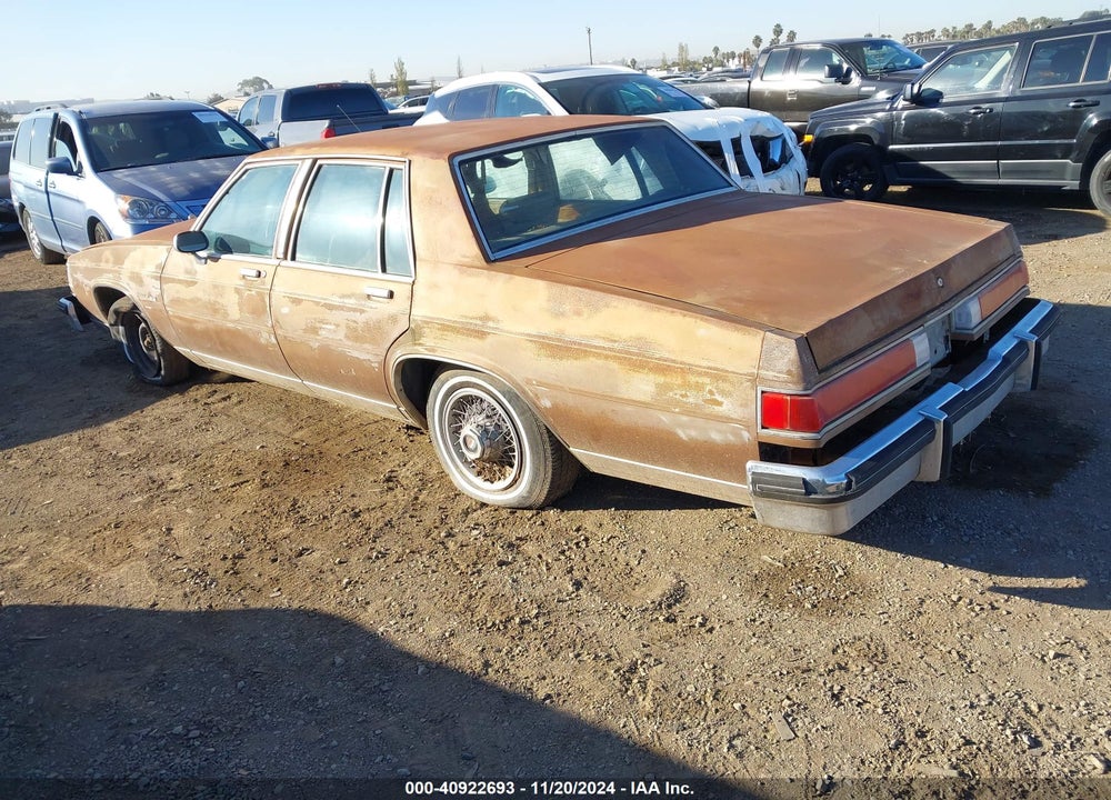 1985 BUICK LESABRE LIMITED VIN: 1G4BP69Y8FX434341