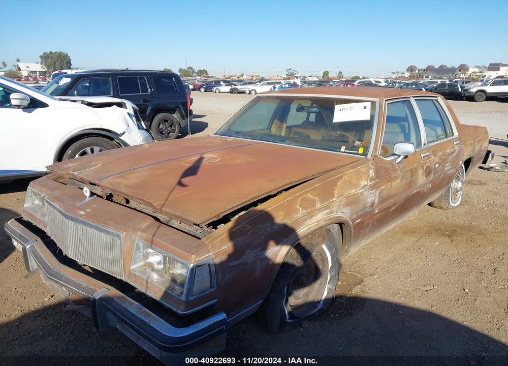 1985 BUICK LESABRE LIMITED VIN: 1G4BP69Y8FX434341
