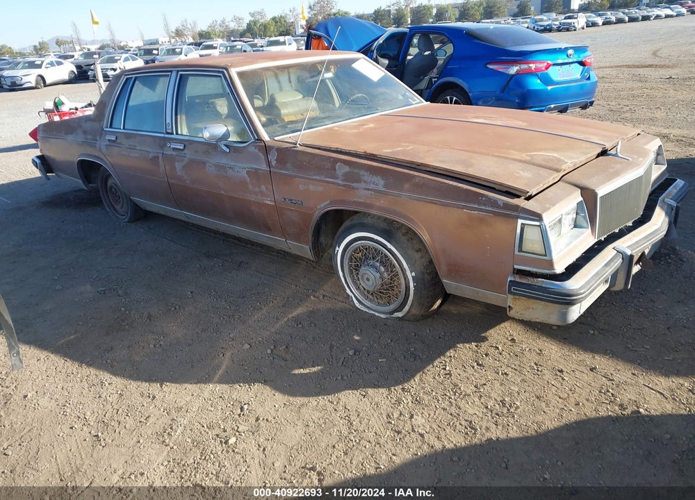 1985 BUICK LESABRE LIMITED VIN: 1G4BP69Y8FX434341