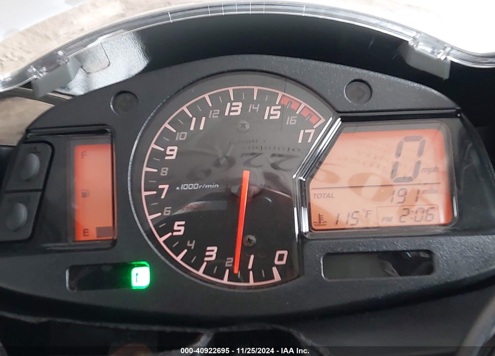 2025 HONDA CBR600 RR VIN: JH2PC40H2SK200122
