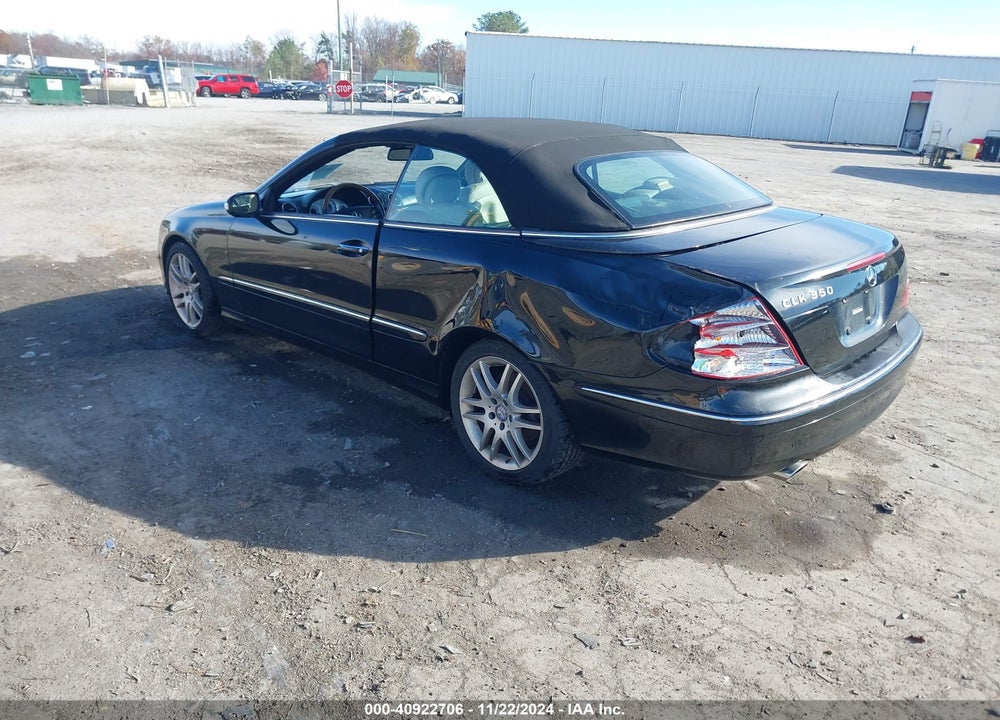 2009 MERCEDES-BENZ CLK 350 VIN: WDBTK56F99T104741