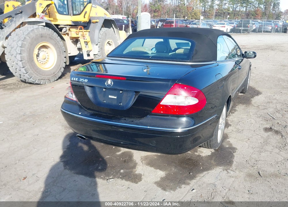 2009 MERCEDES-BENZ CLK 350 VIN: WDBTK56F99T104741