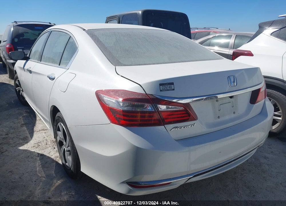 2017 HONDA ACCORD LX VIN: 1HGCR2F34HA168442