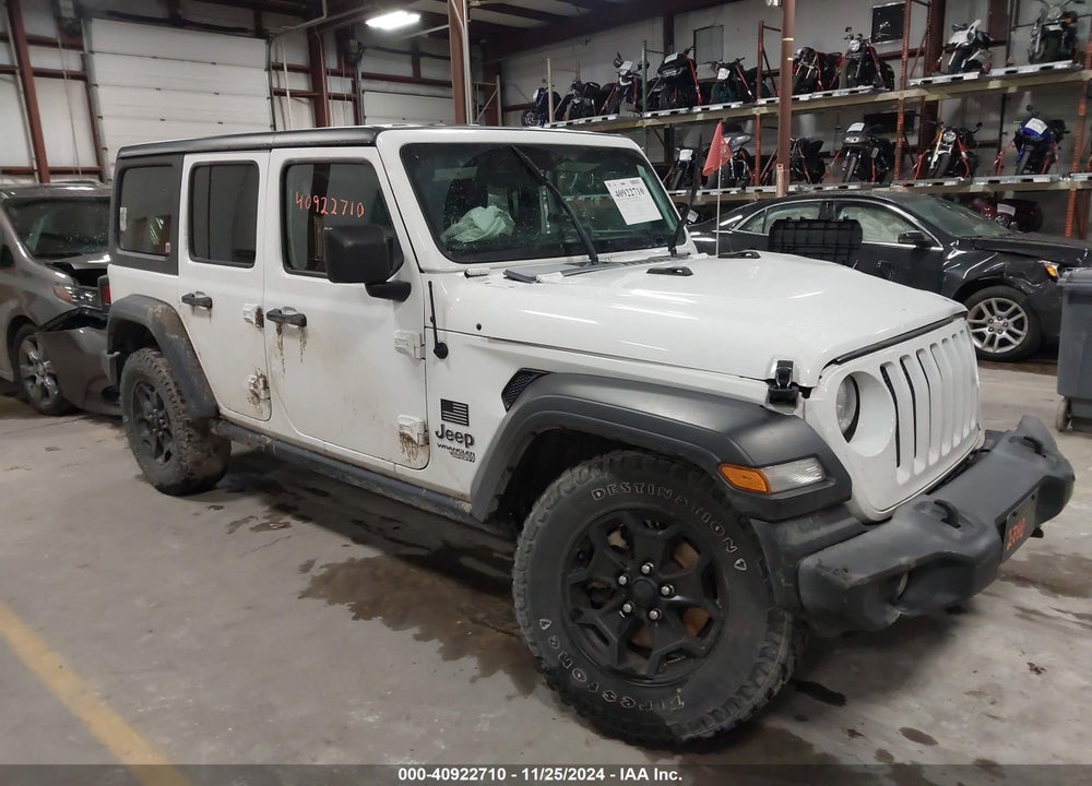2019 JEEP WRANGLER UNLIMITED SPORT S 4X4 VIN: 1C4HJXDN0KW624511