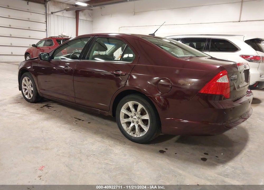 2011 FORD FUSION SEL VIN: 3FAHP0JA8BR233686