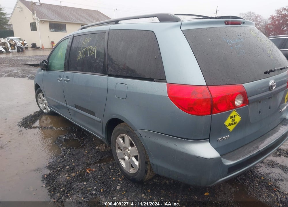 2008 TOYOTA SIENNA LE VIN: 5TDZK23C28S156603