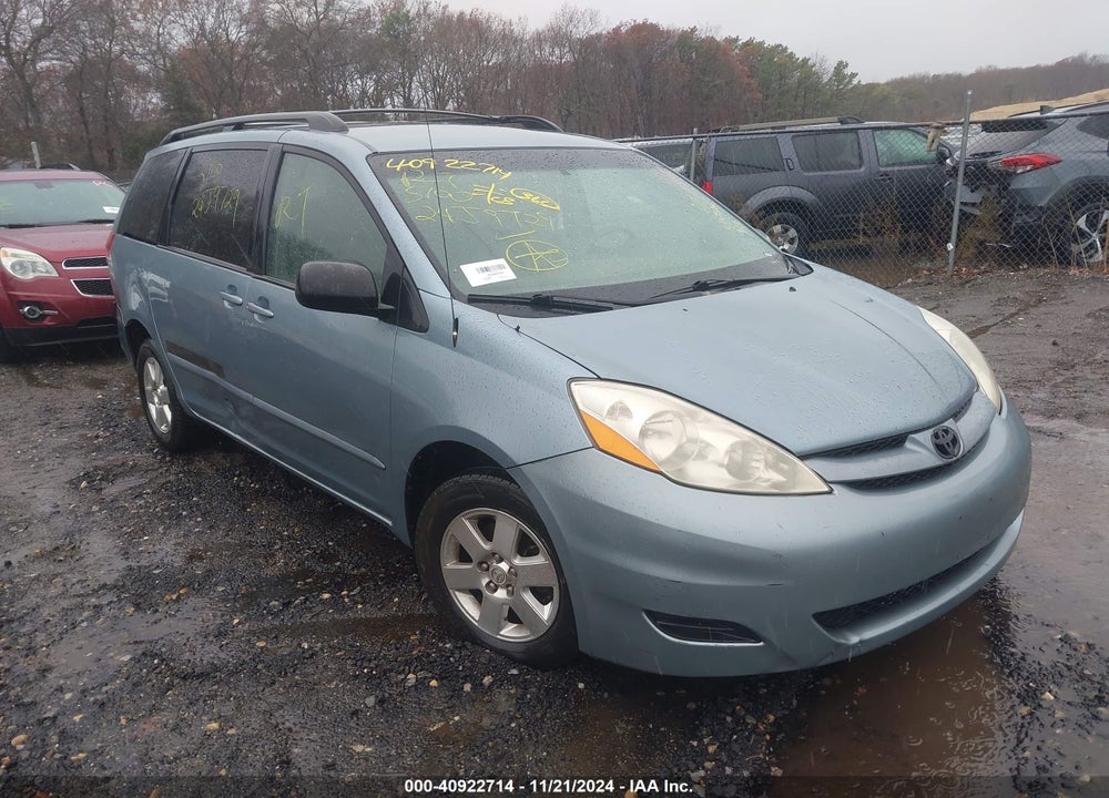 2008 TOYOTA SIENNA LE VIN: 5TDZK23C28S156603